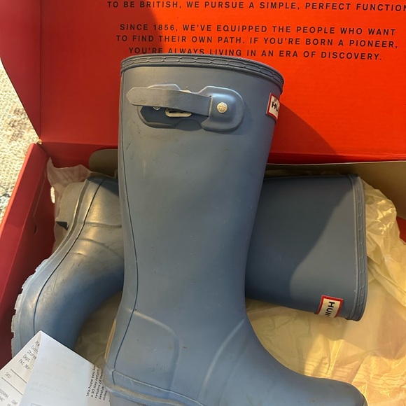 Hunter Classic Blue Boots - Picture 6 of 6